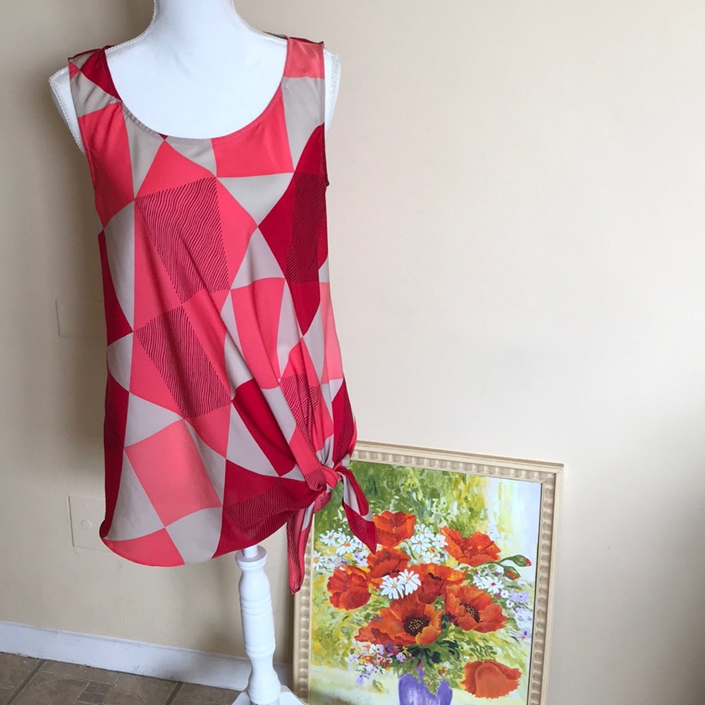A stylish sleeveless top